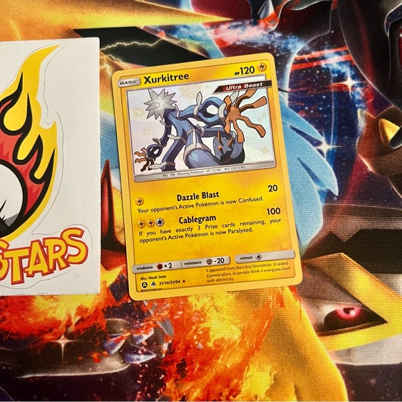 xurkitree pokemon card Pokemon - Xurkitree GX - SV58/SV94 - Shiny Ultra Rare main image 0
